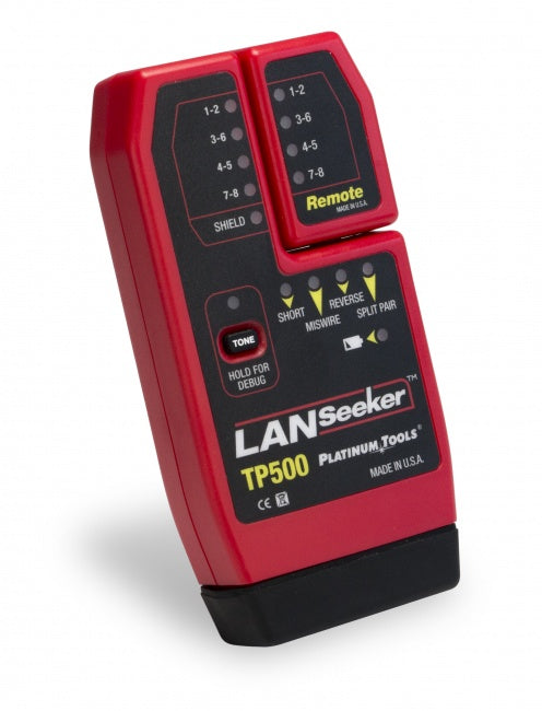 Platinum Tools TP500C LANSeeker™ Cable Tester