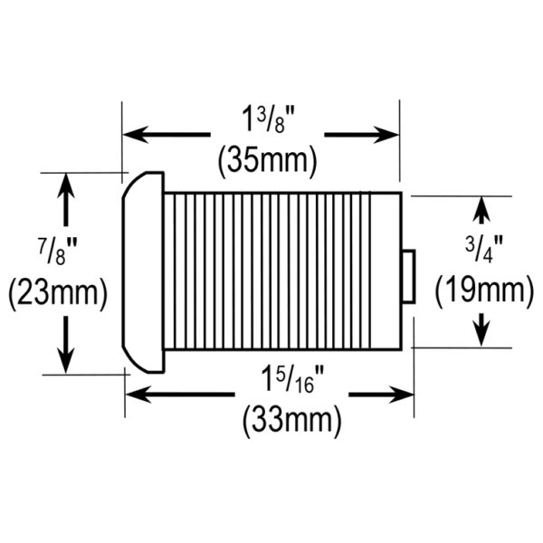 Seco-Larm CS-PD115-PAQ Infrared Proximity Sensor – 19mm, Polycarbonate