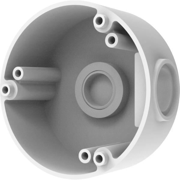 Seco-Larm EV-SSWQ Junction Box Bracket for Small Turret Cameras – White