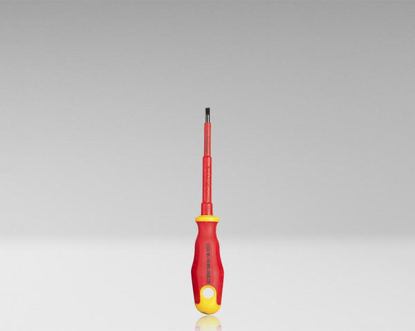 Cabinet Slotted Insulated Screwdriver, 5/32" x 4"