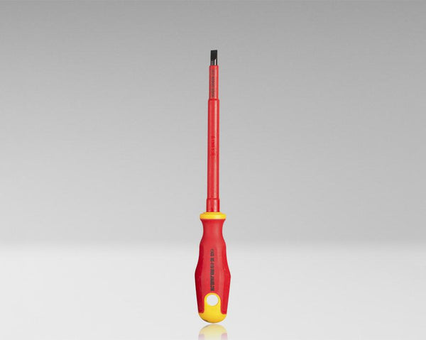 Cabinet Slotted Insulated Screwdriver, 1/4" x 6"