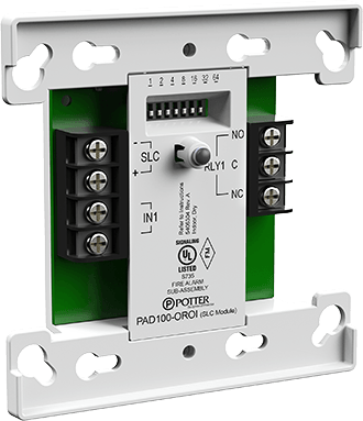 Potter PAD100-OROI PAD 100 One Relay /One Input