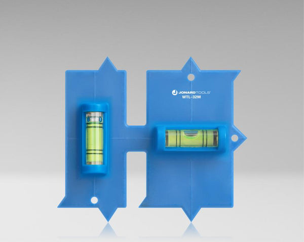 Wall Box Template & Level for Metal Boxes, 1-Gang and 2-Gang